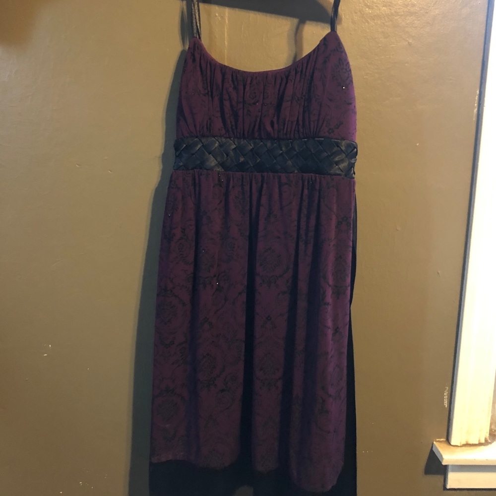 Purple dress